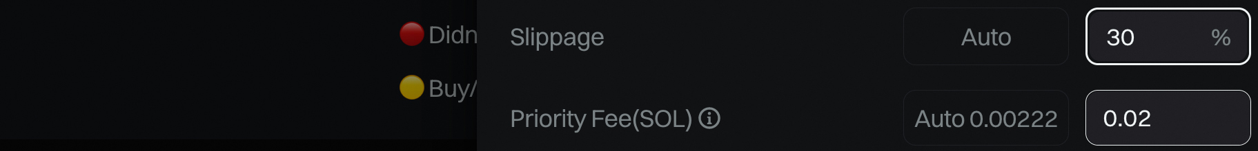 Processing Fees 