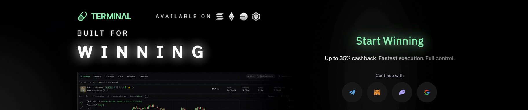 Terminal (formerly Padre) Trading App Review