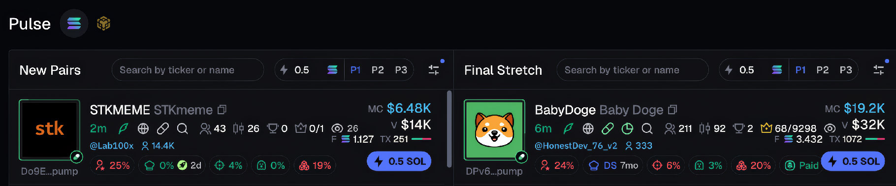 Pulse Dashboard